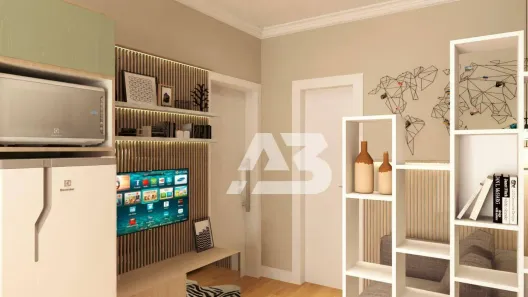 Apartamento com 1 Quarto à venda, 28m² no Cajuru, Curitiba