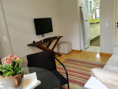 Flat com 1 Quarto para alugar, 45m² no Vila Olímpia, São Paulo