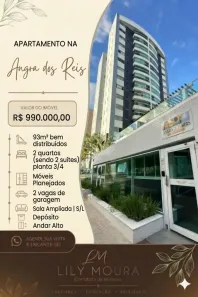 Apartamento com 2 Quartos à venda, 93m² no Farolândia, Aracaju