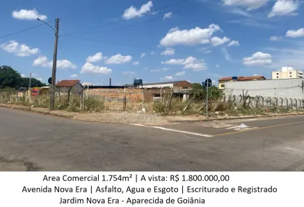 Lote/Terreno à venda, 1754m² no Jardim Nova Era, Aparecida de Goiânia