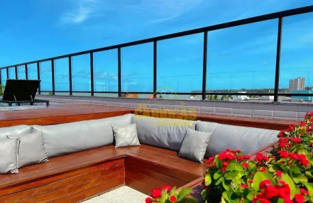 Flat com 1 Quarto à venda, 24m² no Cabo Branco, João Pessoa