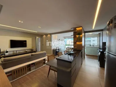 Apartamento com 2 Quartos à venda, 77m² no Ponta da Praia, Santos