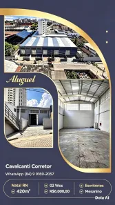 Galpão/Depósito/Armazém com 1 Quarto para alugar, 320m² no Tirol, Natal