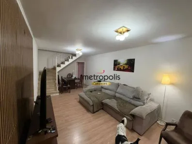 Sobrado com 3 Quartos à venda, 190m² no Jardim, Santo André