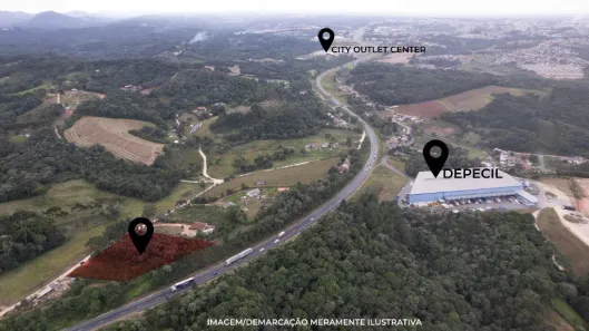 Lote/Terreno à venda, 3614m² no Itaboa, Campo Largo