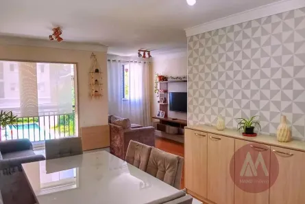 Apartamento com 3 Quartos à venda, 64m² no Jardim Caboré, São Paulo