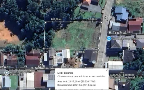 Lote/Terreno para alugar, 2817m² no Belchior Alto, Gaspar