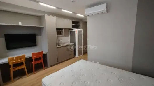 Flat com 1 Quarto para alugar, 21m² no Santo Amaro, São Paulo