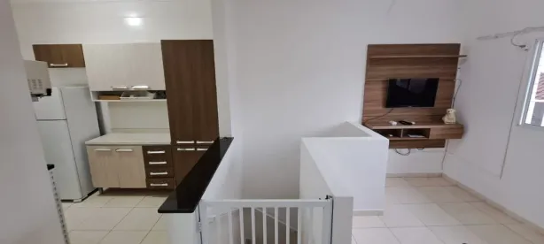 Casa de Condomínio com 2 Quartos para alugar, 60m² no Melvi, Praia Grande