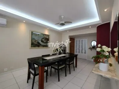 Apartamento com 3 Quartos à venda, 161m² no Boqueirão, Santos