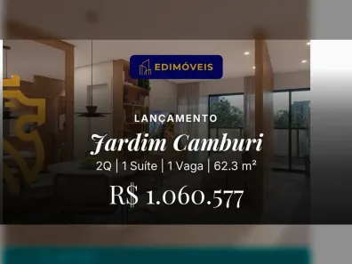 Apartamento com 2 Quartos à venda, 62m² no Jardim Camburi, Vitória