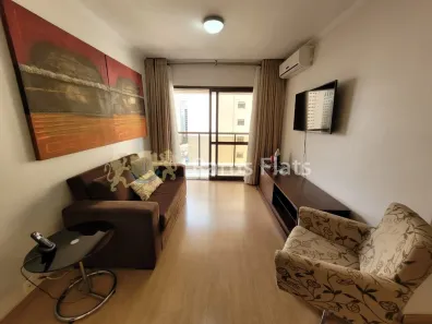 Flat com 1 Quarto para alugar, 44m² no Cerqueira César, São Paulo