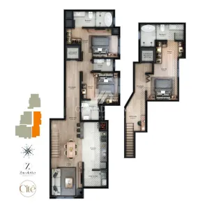 Apartamento com 3 Quartos à venda, 163m² no Carniel, Gramado