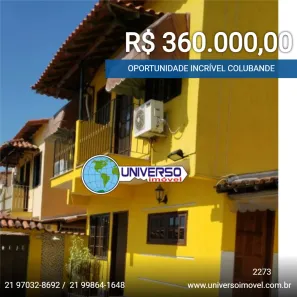 Casa com 2 Quartos à venda, 92m² no Colubande, São Gonçalo