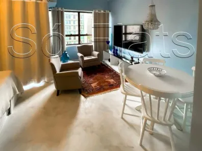 Apartamento com 1 Quarto para alugar, 30m² no Jardim Paulista, São Paulo