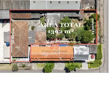 Lote/Terreno à venda, 1392m² no Fanny, Curitiba