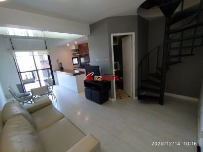 Flat com 1 Quarto à venda, 50m² no Moema, São Paulo