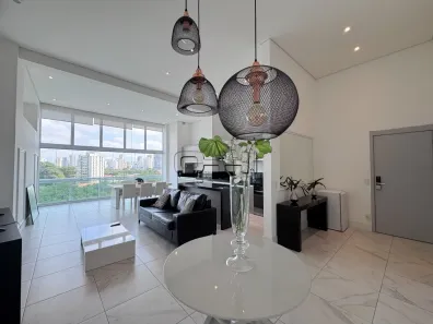 Apartamento com 1 Quarto para alugar, 86m² no Brooklin Paulista, São Paulo
