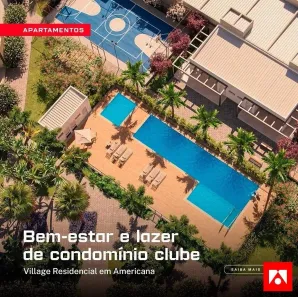 Apartamento com 2 Quartos à venda, 55m² no Cariobinha, Americana
