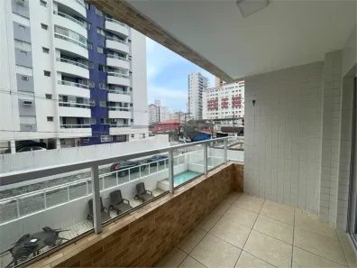 Apartamento com 2 Quartos para alugar, 60m² no Guilhermina, Praia Grande