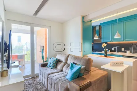 Apartamento com 2 Quartos para alugar, 65m² no Brooklin Paulista, São Paulo