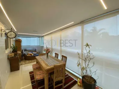 Apartamento com 3 Quartos para alugar, 128m² no Barra da Tijuca, Rio de Janeiro