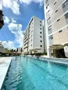 Apartamento com 2 Quartos para alugar, 57m² no Jardim Cidade Universitária, João Pessoa