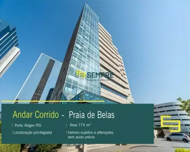 Imóvel Comercial para alugar, 774m² no Praia de Belas, Porto Alegre