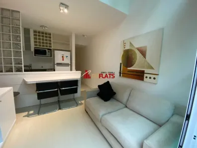 Flat com 1 Quarto para alugar, 44m² no Indianópolis, São Paulo