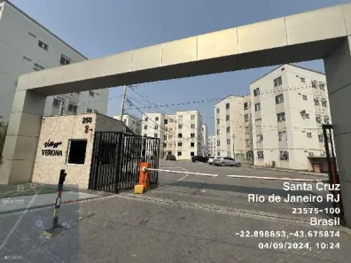 Apartamento com 2 Quartos à venda, 44m² no Santa Cruz, Rio de Janeiro