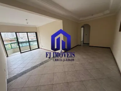 Apartamento com 3 Quartos para alugar, 111m² no Canto do Forte, Praia Grande