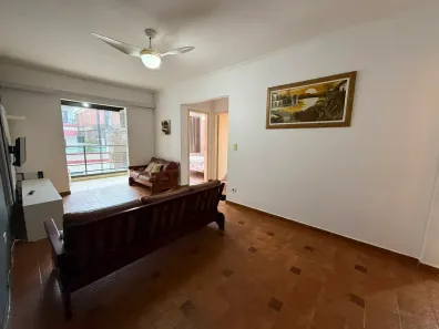 Apartamento com 2 Quartos para alugar, 79m² no Caiçara, Praia Grande