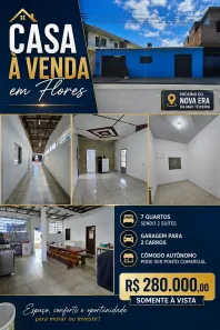 Casa com 7 Quartos à venda, 362m² no Flores, Manaus