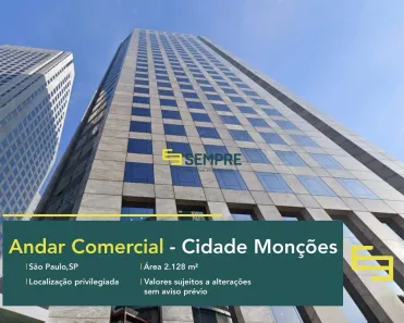 Imóvel Comercial para alugar, 2107m² no Brooklin Paulista, São Paulo