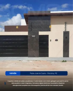 Casa com 4 Quartos à venda, 195m² no Loteamento Recife, Petrolina