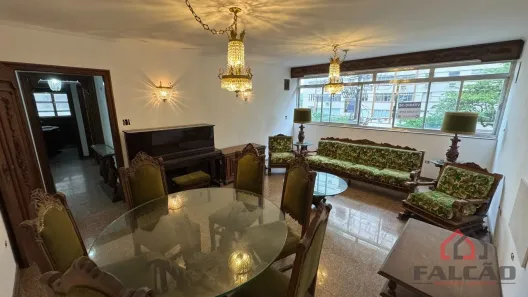 Apartamento com 3 Quartos à venda, 130m² no Pompéia, Santos