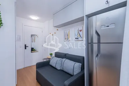Apartamento com 1 Quarto para alugar, 27m² no Vila Nova Conceição, São Paulo