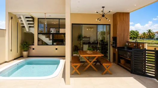 Casa de Condomínio com 3 Quartos à venda, 200m² no Arembepe (Abrantes), Camaçari
