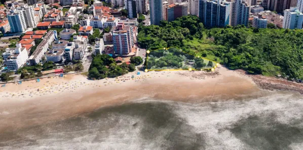 Lote/Terreno à venda, 4000m² no Tombo, Guarujá