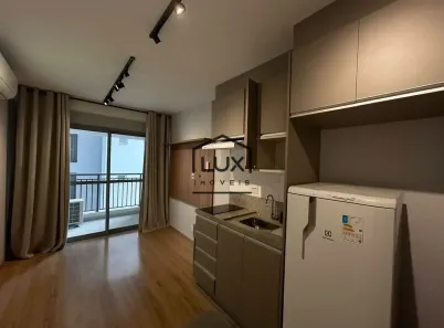 Apartamento com 1 Quarto para alugar, 30m² no Indianópolis, São Paulo