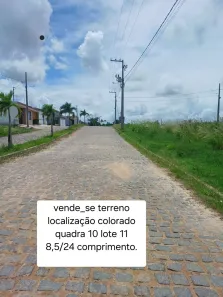 Lote/Terreno à venda, 204m² no Pratas, Lagarto