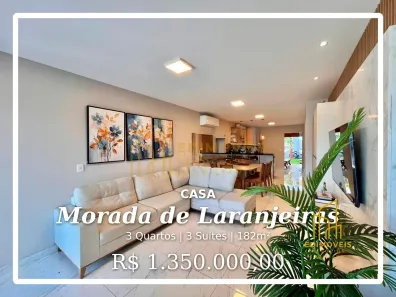 Casa com 3 Quartos à venda, 182m² no Morada de Laranjeiras, Serra