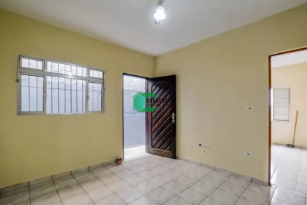 Casa com 1 Quarto para alugar, 37m² no Jardim do Estádio, Santo André
