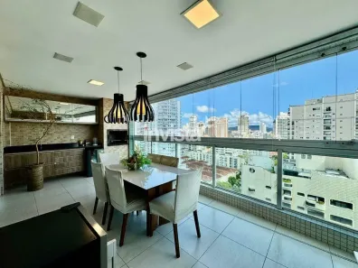 Apartamento com 3 Quartos à venda, 178m² no Gonzaga, Santos