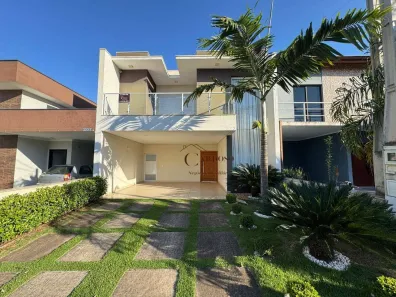 Casa de Condomínio com 3 Quartos para venda ou aluguel, 145m² no Village Moutonnée, Salto