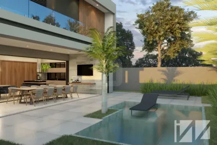 Casa de Condomínio com 4 Quartos à venda, 385m² no Gávea, Uberlândia