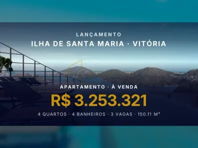Apartamento com 4 Quartos à venda, 150m² no Ilha de Santa Maria, Vitória