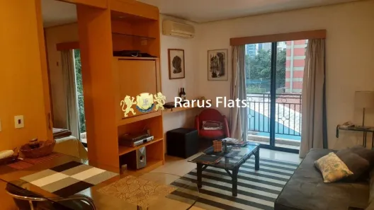 Flat com 1 Quarto para alugar, 42m² no Itaim Bibi, São Paulo