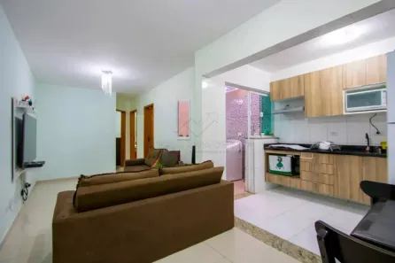 Apartamento com 2 Quartos à venda, 55m² no Vila Camilópolis, Santo André