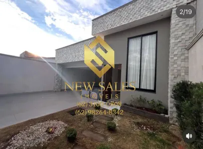 Casa com 3 Quartos à venda, 154m² no Residencial Pilar dos Sonhos, Goiânia